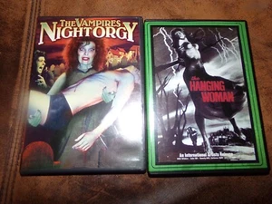 Dianik Zurankowska DVD horror lot, The Hanging Woman, Vampires Night Orgy - Bild 1 von 3