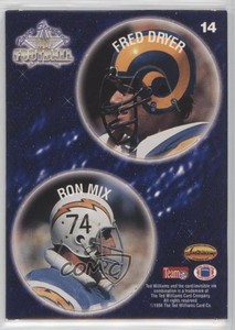1994 Roger Staubach's NFL Football POG Cards Fred Dryer Ron Mix #14 HOF