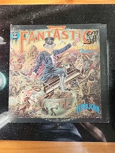ELTON JOHN Captain Fantastic - 1975 1st Press MCA LP All Inserts - BEAUTIFUL EX - Picture 1 of 8