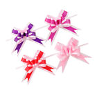 40 Pcs Gift Packing Bow Decorations Crismistmas Gifts Ribbon Plastic Decorative