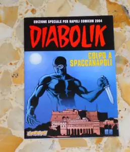DIABOLIK COLPO A SPACCANAPOLI ALBO INEDITO FUORI SERIE COMICON 2004 OTTIMO RARO! - Foto 1 di 1
