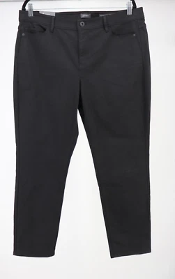 J. Jill Jeans Womens Size 16 Black Slim Ankle Stretch High Rise 29" Inseam New - Image 1 of 4