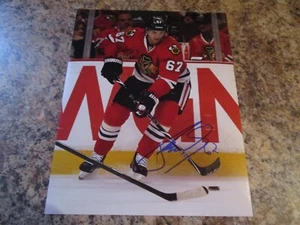MICHAEL FROLIK SIGNED 8X10 MATTE PHOTO CALGARY FLAMES CHICAGO BLACKHAWKS (A) - Picture 1 of 2