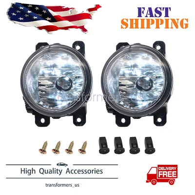 For 2019 2020 Ram 1500 Driver and Passenger Side Fog Light Lamp Assembly 1 Pair - Изображение 1 из 4