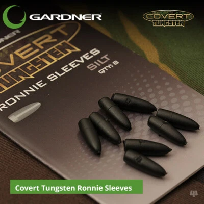 Gardner Tackle Covert Tungsten Ronnie Sleeves - Carp Bream Tench Coarse Fishing