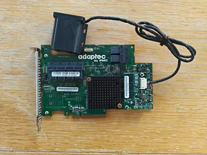 Adaptec ASR-72405 1GB Cache 6Gb/s SAS SATA PCIe Gen 3 RAID Card + Battery Backup - Picture 1 of 5