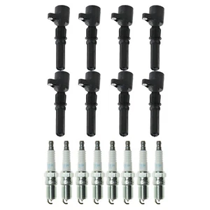 Bosch 8 Ignition Coil NGK 8 Laser Iridium Spark Plug Kit For Seville E-150 V8 - Picture 1 of 1