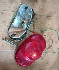 Honda CB350 CT90 CA CL 77 early style taillight lens cover SS CL 125 CL90 CB450 - Picture 1 of 22