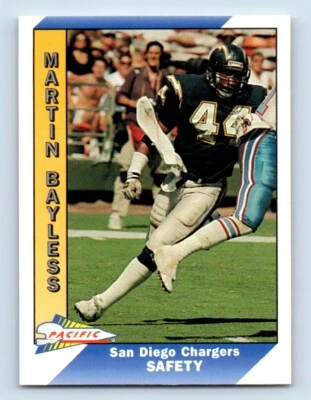 1991 Pacific Martin Bayless San Diego Chargers #437 - Image 1 of 2