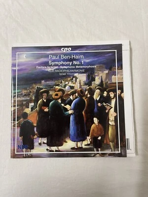 Paul Ben-Haim Symphony No.1 Israel Yinon NDR Radiophilharmoni Classical Music CD - Image 1 of 4