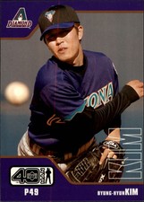2002 Upper Deck 40-Man Arizona Diamondbacks Baseball Card #651 Byung-Hyun Kim