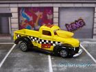 1999 Racing Champions Street Wheels Truck Taxi Yellow '40 Ford Pickup Loose - K1