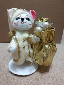 Annalee Weihnachtsmaus im Ruhestand 2013 Figurenornament - Bild 1 von 12