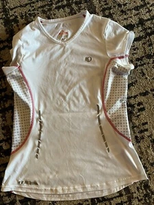 PEARL IZUMI Rad-/Lauftrikot Shirt Damen MEDIUM Poly weiß - Bild 1 von 3
