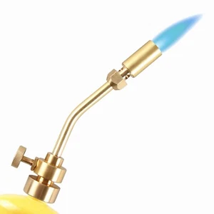 DOMINOX Propane Torch Head Brass Torch Nozzle Blow Torch Tip for Soldering - Picture 1 of 8
