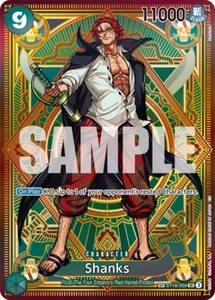 One Piece A Fist of Divine Speed Shanks Special Card  ST16-004 NM english - Picture 1 of 1