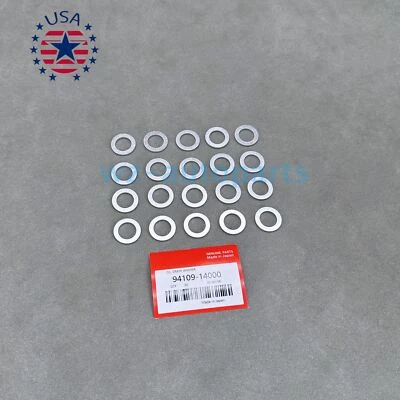 OEM! 20pcs 14MM OIL DRAIN PLUG CRUSH WASHERS 94109-14000 FOR HONDA/ACURA US - Image 1 of 4