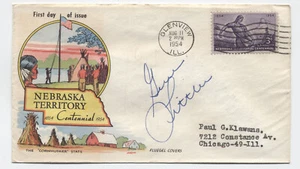 1954 cover with autograph professional golfer Gene Littler [y9728] - Picture 1 of 3