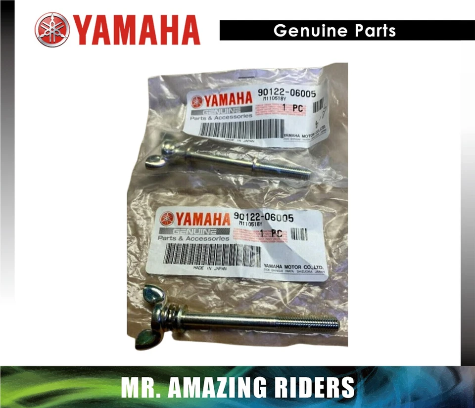 YAMAHA OEM AIR FILTER Wing Bolt x 2 90122-06005-00 YZ125 WR250 Raptor 125 - Imagem 1 de 1