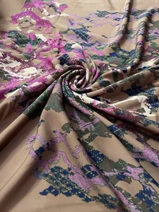 27momme 100% SEDA GEORGETTE ~ SEDA GEORGETTE ~ 100% seda morera ~ 45” ~ UK290 - Imagen 1 de 12