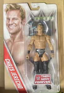WWE Wrestling Then Now Forever Chris Jericho exklusive Actionfigur mit Schild AA - Bild 1 von 2