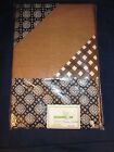 LEACOCK Tablecloth Black Turner-Coindot 66 x 108 + 16 Napkins ~ NEW in PACKAGE