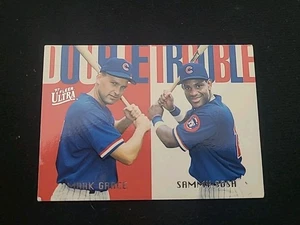1997 Ultra Double Trouble #7 Andy Pettitte / Derek Jeter New York Yankees Insert - Picture 1 of 10