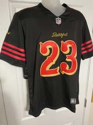 Camiseta McCaffery 23 nueva con etiquetas, talla S-3X para hombre, todos los parches sin impresión se envía mañana Foto 1 de 4