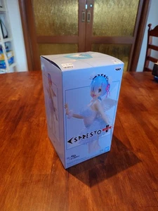 Banpresto Rem Re:Zero Espresto est Clear & Dressy figure (Preowned) - Picture 1 of 4