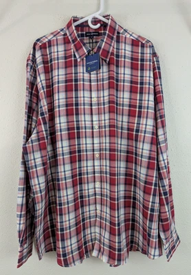 New Jack Maverick sz XXL Shirt long sleeves buttons colorful plaid print 2219 - Image 1 of 4