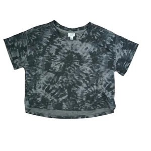 Camiseta de pijama Jenni Intimates súper suave solo gris/negro tie dye para mujer talla S - Imagen 1 de 6