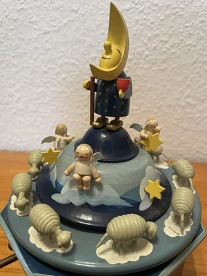 Wend & Kühn - Spieldose MONDVATER - Erzgebirge - Expertic DDR - Bild 1 von 4