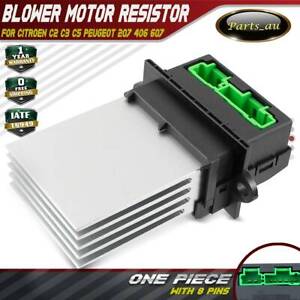 Blower Heater Motor Resistor for Citroen C2 C3 C5 Peugeot 207 406 607 Clio