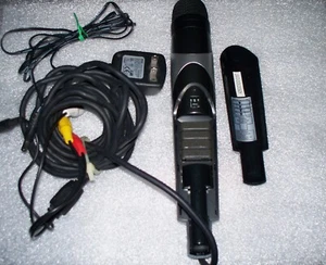 LeadSinger Karaoke Microphone LS3700W Music w/4 Cartridges Pop - Picture 1 of 4