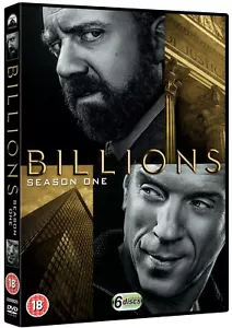 BILLIONS Complete Season 1 First TV Series Paul Giamatti NEW UK REGION 2 DVD PAL - Foto 1 di 3