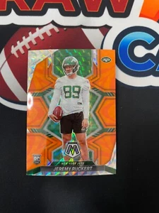 2022 Panini Mosaic Jeremy Ruckert Orange Reactive Prizm #360 Jets RC - Picture 1 of 2