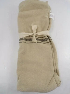 Pottery Barn Rustic Stripe Table Runner 18" Charcoal #3569 - Image 1 of 4