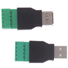Connecteur de prise de borne de blindage à vis USB 2.0 Type A mâle femelle à  G1