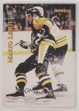 1997-98 Pinnacle Giant Eagle Mario's Moments Mario Lemieux #01 HOF
