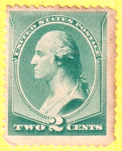 jis36 US STAMP SC# 213 2c 1887 *MINT NG CV$15.00 F 028 - Picture 1 of 2