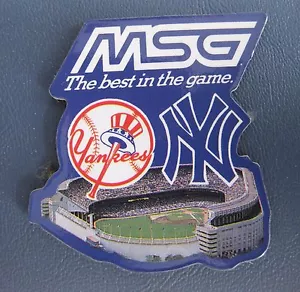 Magnete new york yankees msg il migliore del gioco 2""x2"" NUOVO - Foto 1 di 2
