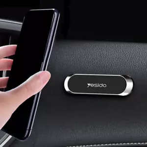 Magnetic Strip Shape Car Phone Holder For iPhone Magnet Mount Stand Accessories - Foto 1 di 12