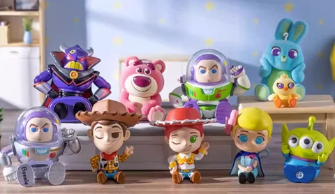 MINISO Disney Toy Story Sit Nicely Series Confirmed Blind Box Figure Cover