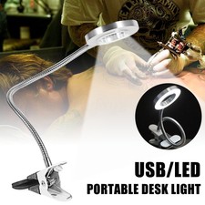 48X Led Usb Lampada Da Tavolo Estetista Con Lente Ingrandimento Unghie Tatuaggio