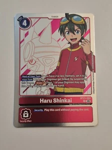 Haru Shinkai BT21-084 Rare NM World Convergence Digimon TCG - Picture 1 of 2