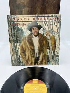 SMOKEY ROBINSON WARM THOUGHTS 1980 VINYL LP Free Shipping - Picture 1 of 5