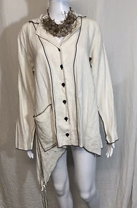 Cynthia Ashby Linen Jacket - Picture 1 of 9