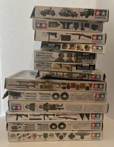 Tamiya Military Miniatures Lot 13  1/35 Scale German/Russian/Crew/Signs - Picture 1 of 10