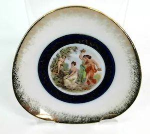 PM Martinroda Porcelain Decorative 4.5" Plate German Democratic Republic 1960s - Bild 1 von 5