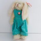 Ty 1993 Attic Treasures Collection Ivy Easter Bunny Rabbit 9" Jointed Plush Tag